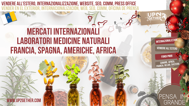 Mercati Internazionali per Laboratori Medicine Naturali