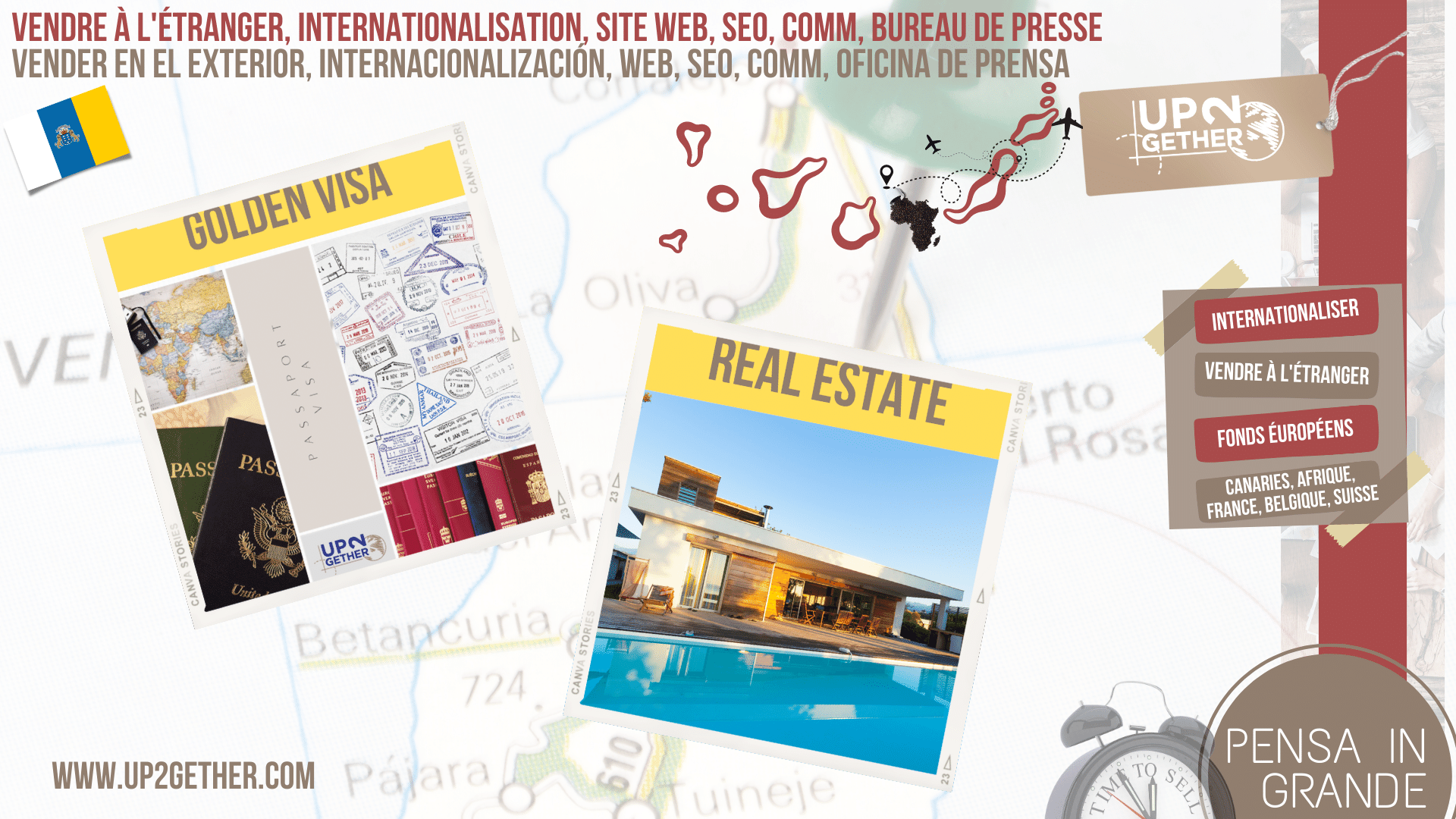 Golden Visa et Plan Africa aux Iles Canaries bureau de presse et relations internatonales