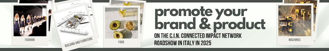 Promote your brand and products on The C.I.N. Banner 19x3 cm. The C.I.N. 1
