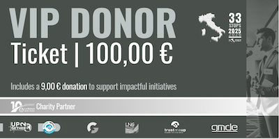 VIP_Donor_Ticket_TheCIN_5s_UP2gether_web 3rd stop in Italy for The Roadshow TheCIN Connected Impact Network by UP2gether