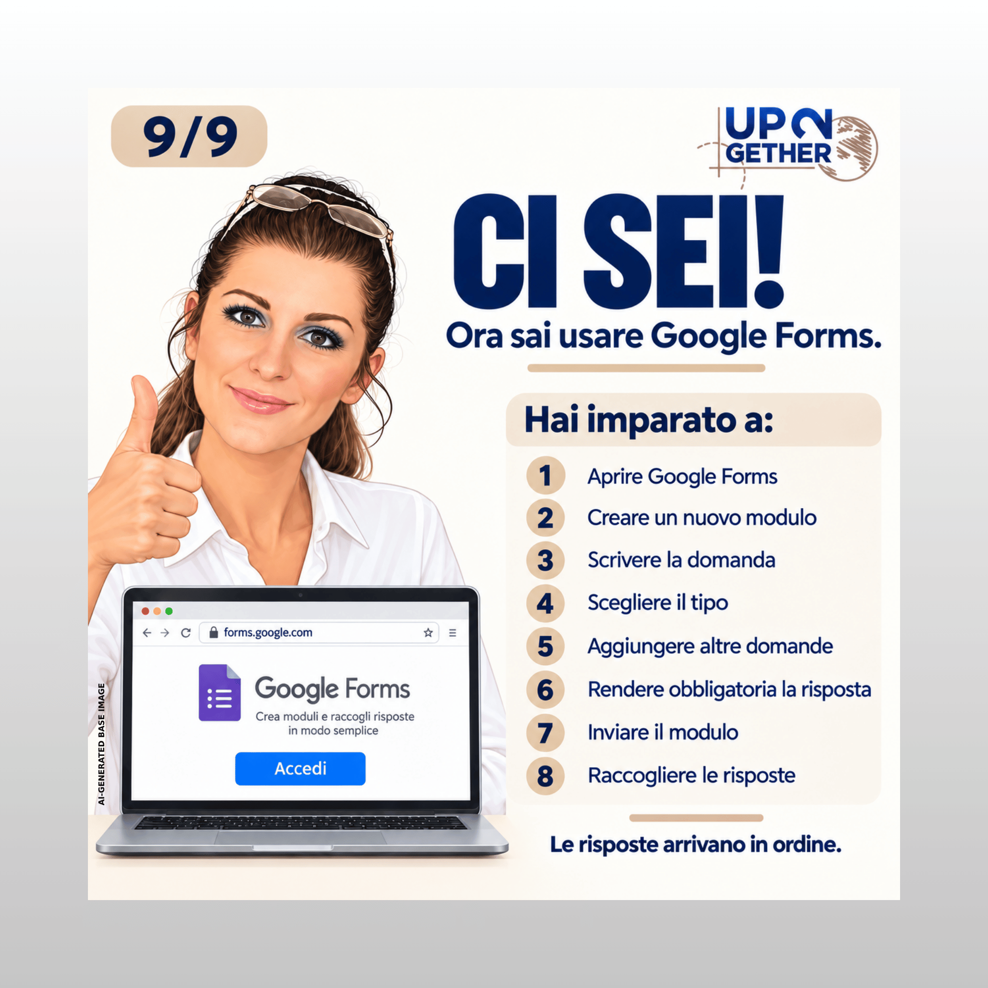 Riepilogo della guida Google Calendar per club sportivi in otto passaggi