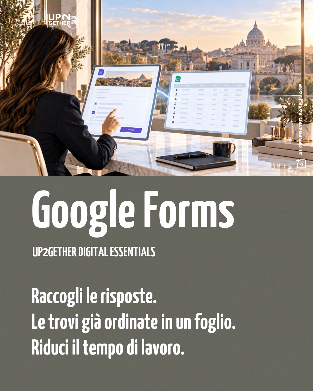 Google Forms per club e associazioni con raccolta automatica delle risposte in Google Sheets