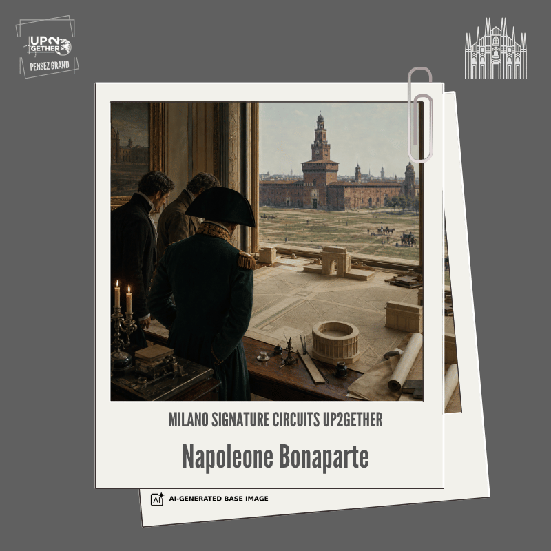 Le Milan napoléonien | Signature Circuit by UP2gether Le Milan napoléonien, entre transformation urbaine et représentation du pouvoir — Signature Circuit by UP2gether