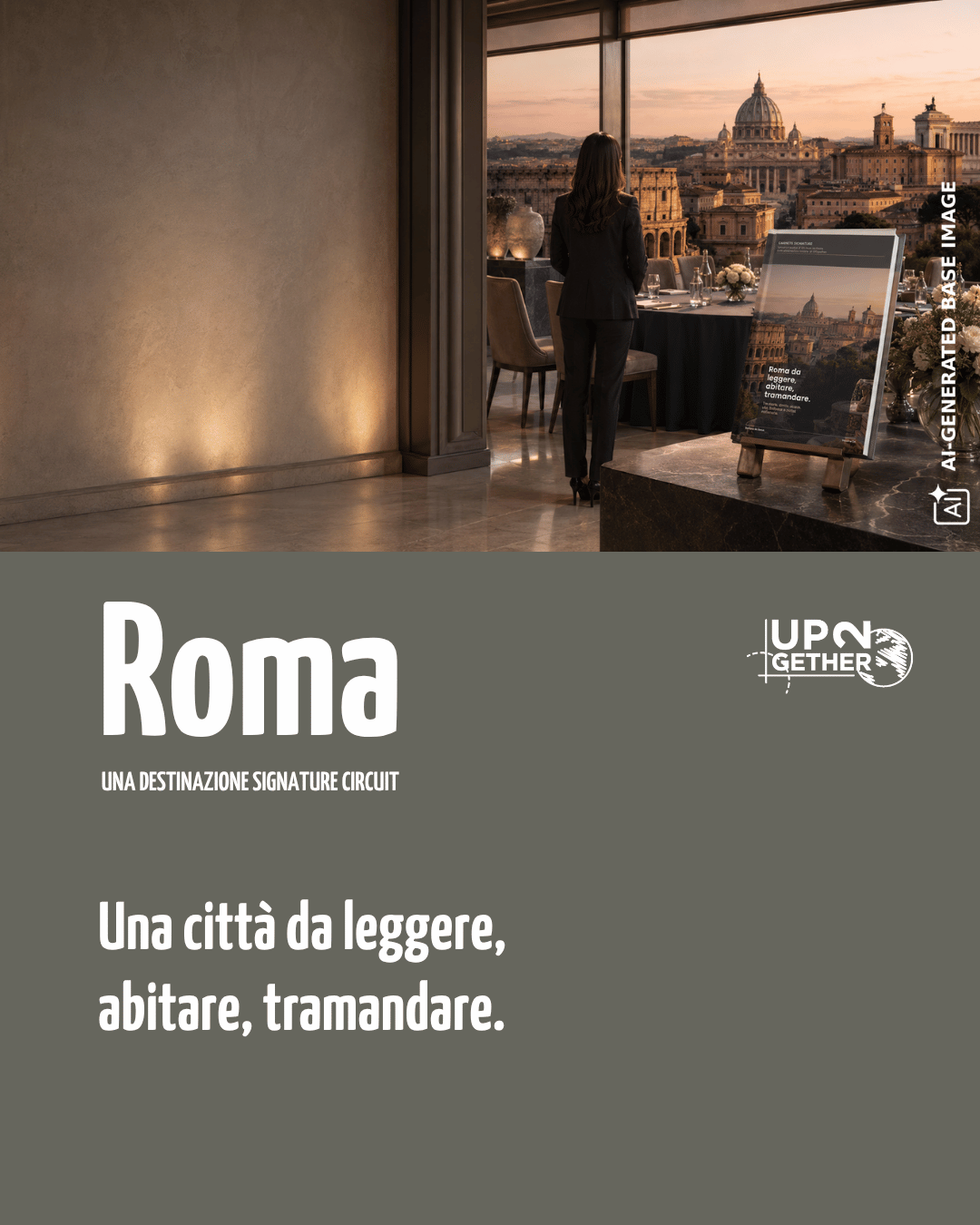 Roma, destinazione per eventi aziendali e MICE con Signature Circuit UP2gether